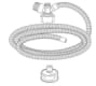 Slangset neopuff T-stycke+ mask50mm ergo