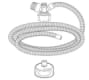 Slangset neopuff T-stycke+ mask 60mm ergo