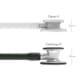 Stetoskop littmann cardiology iv diagnostik svart 6152