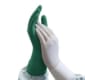 Handske op Sempermed Supremeduo 6,5 steril latex grön/vit 100% inspected