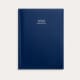 Veckojournal 2026 konstläder mörkblå 195x260mm