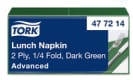 Tork Lunchservett 2-lag 33 x 33 cm Mörkgrön EU Ecolabel