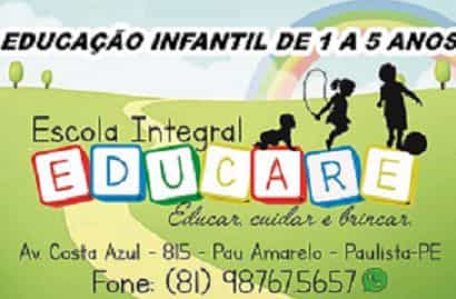  Escola Integral Educare 