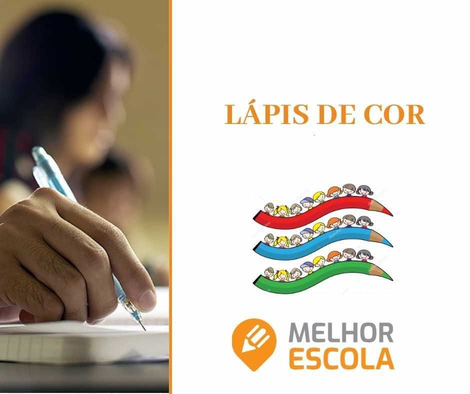  Escola De Educação Infantil Lápis De Cor 