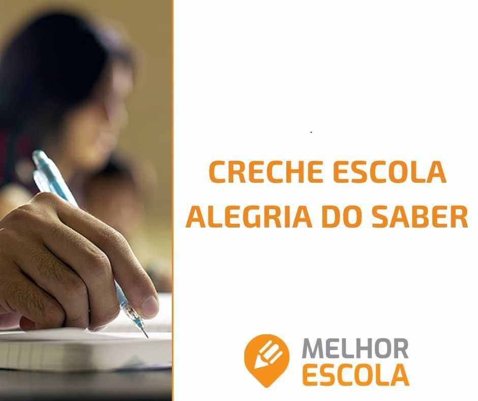  Creche Escola Alegria Do Saber 