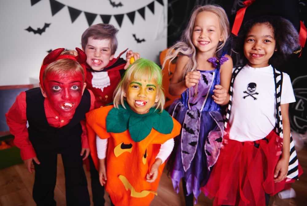 Fantasia Halloween para o dia das crianças, fácil e sem costura 