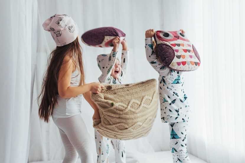  10 brincadeiras divertidas para festa do pijama 