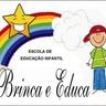 Logo Escola De Educação Infantil Brinca E Educa