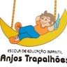 Logo Escola De Educacao Infantil Anjos Trapalhoes