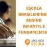 Logo Escola Brasileirinho Ensino Infantil E Fundamental