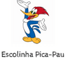 Logo Escola De Educação Infantil E Ensino Fundamental Pica Pau