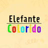 Logo Escola De Educação Infantil Elefante Colorido