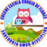 Logo Creche Escola Coruja De Flores