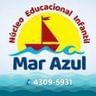 Logo nucleo educacional infantil mar azul