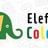 Logo Elefante Colorido Escola De Educacao Infantil