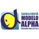 Logo - Escola Cristã Modelo Alpha