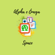 Logo - Alpha E Ômega Space Logo - Alpha E Ômega Space