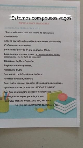 Escola Nova Manassés - Imagem 2