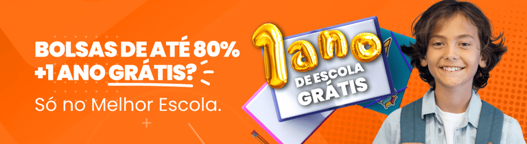 Bolsas de até 80% +1 ano grátis? Só no Melhor Escola.