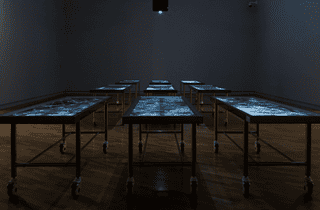 <span class="title"> Warraba Weatherall, Kamilaroi people, Mother-Tongue, installation view, 5th National Indigenous Art Triennial: After the Rain, National Gallery of Australia, Kamberri/Canberra, 2025 © Warraba Weatherall, courtesy the artist and Milani Gallery.</span> <span class="title"> Warraba Weatherall, Kamilaroi people, Mother-Tongue, installation view, 5th National Indigenous Art Triennial: After the Rain, National Gallery of Australia, Kamberri/Canberra, 2025 © Warraba Weatherall, courtesy the artist and Milani Gallery.</span>