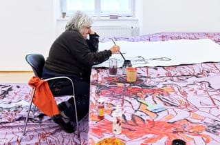 <span class="artist">Anna Boghiguian</span><span class="title"> Anna Boghiguian</span><span class="year"> 2022</span> <span class="artist">Anna Boghiguian</span><span class="title"> Anna Boghiguian</span><span class="year"> 2022</span>
