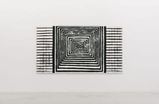 <span class="artist">Gordon Bennett</span><span class="title"> Installation view of 'Number Six'</span><span class="year"> 2003</span>, <span class="medium">Acrylic on linen</span>, <span class="dimen">167 x 304 cm</span> <span class="artist">Gordon Bennett</span><span class="title"> Installation view of 'Number Six'</span><span class="year"> 2003</span>, <span class="medium">Acrylic on linen</span>, <span class="dimen">167 x 304 cm</span>