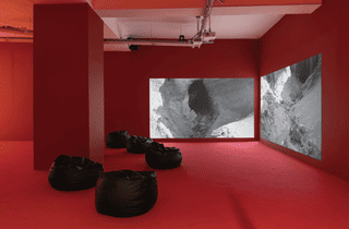 <span class="title"> Speak the Wind</span><span class="year"> 2022</span>, <span class="dimen dimen-notes">Installation View, Hangar, Lisbon</span> <span class="title"> Speak the Wind</span><span class="year"> 2022</span>, <span class="dimen dimen-notes">Installation View, Hangar, Lisbon</span>