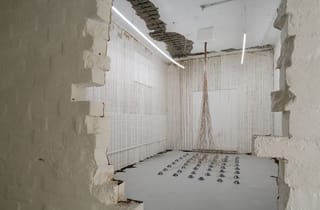 Khaled Sabsabi, Between Suns, installation view, Vessel Contemporary, 2026. Photograph by Aaron Claringtonbold. Khaled Sabsabi, Between Suns, installation view, Vessel Contemporary, 2026. Photograph by Aaron Claringtonbold.