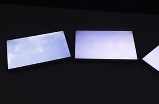 <span class="artist">Khaled Sabsabi</span><span class="title"> At the speed of light</span><span class="year"> 2016</span>, <span class="medium">11 channel HD video sculpture installation with audio 100 gold leaf, acrylic and enamel paint on photographic paper 5 multilingual text panels on high-grade paper</span>, <span class="dimen dimen-notes">Dimensions variable</span> <span class="artist">Khaled Sabsabi</span><span class="title"> At the speed of light</span><span class="year"> 2016</span>, <span class="medium">11 channel HD video sculpture installation with audio 100 gold leaf, acrylic and enamel paint on photographic paper 5 multilingual text panels on high-grade paper</span>, <span class="dimen dimen-notes">Dimensions variable</span>