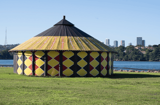 <span class="title"> SUNA (Middle Ground)</span><span class="year"> 2020</span>, <span class="dimen dimen-notes">Installation View, 20th Biennale of Sydney, Cockatoo Island</span> <span class="title"> SUNA (Middle Ground)</span><span class="year"> 2020</span>, <span class="dimen dimen-notes">Installation View, 20th Biennale of Sydney, Cockatoo Island</span>