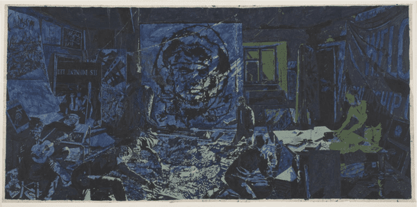 Art & Language (Michael Baldwin, Mel Ramsden)The Studio at 3 Wesley Place, in the Dark (IV), and Illuminated by an Explosion nearby (VI) Art & Language (Michael Baldwin, Mel Ramsden)The Studio at 3 Wesley Place, in the Dark (IV), and Illuminated by an Explosion nearby (VI)