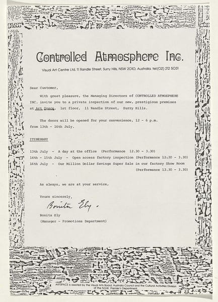 Controlled Atmosphere Controlled Atmosphere