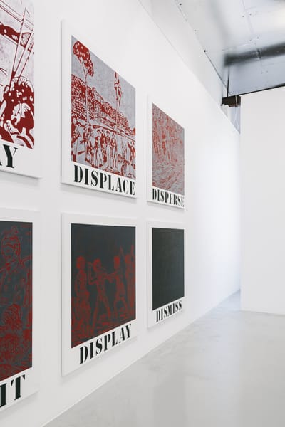 Installation view of 'Reprisal' Installation view of 'Reprisal'