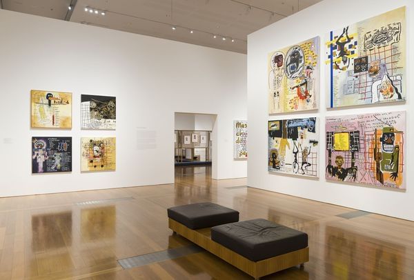 Installation view of 'Unfinished Business: The Art of Gordon Bennett' Installation view of 'Unfinished Business: The Art of Gordon Bennett'