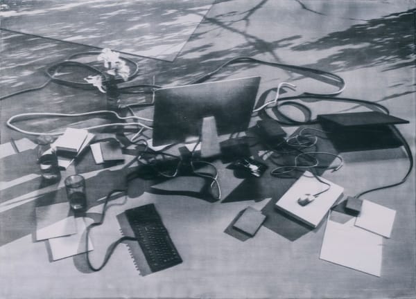 Screen Test, Computers, Cables, and Shadows