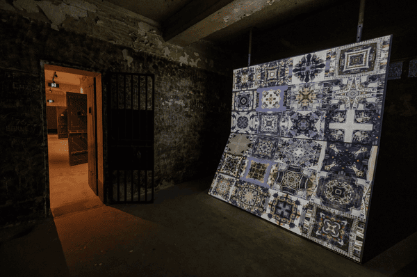 Installation view Khaled Sabsabi, 14 September – 24 November, 2024, The Lock-Up, Muloobinba/Newcastle. Photograph: Ben Adams Installation view Khaled Sabsabi, 14 September – 24 November, 2024, The Lock-Up, Muloobinba/Newcastle. Photograph: Ben Adams