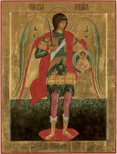 Through the hand of Leonard Brown, Saint Michael, the Archangel, Defender of the Way Through the hand of Leonard Brown, Saint Michael, the Archangel, Defender of the Way