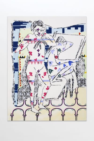 Szene im Atelier (Fränzi (Marzella) und Artistin (1)