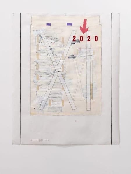 Peter Kennedy, 'XI (Thesis Eleven), 2019-24, (Detail), Milani Gallery, Meeanjin, Brisbane. Photography by Carl Warner.