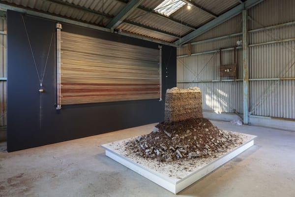 Installation view at Aichi Triennale 2025 Robert Andrew, What Lies Within, 2025 (detail) ©︎ Aichi Triennale Organizing Committee Photo: Kido Tamotsu