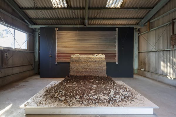 Installation view at Aichi Triennale 2025 Robert Andrew, What Lies Within, 2025 (detail) ©︎ Aichi Triennale Organizing Committee Photo: Kido Tamotsu