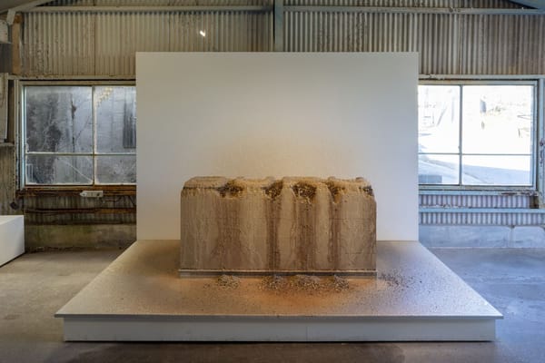 Installation view at Aichi Triennale 2025 Robert Andrew, Language in Buru, 2025 (detail) ©︎ Aichi Triennale Organizing Committee Photo: Kido Tamotsu