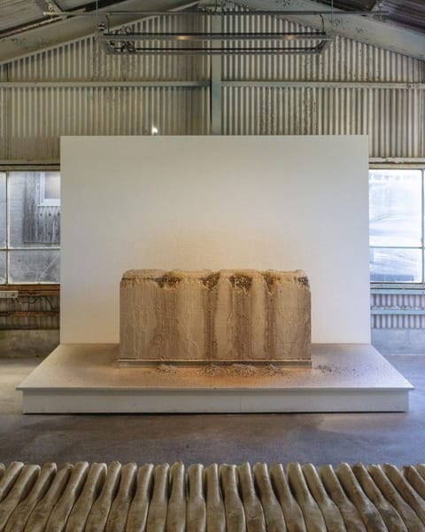 Installation view at Aichi Triennale 2025 Robert Andrew, Language in Buru, 2025 ©︎ Aichi Triennale Organizing Committee Photo: Kido Tamotsu
