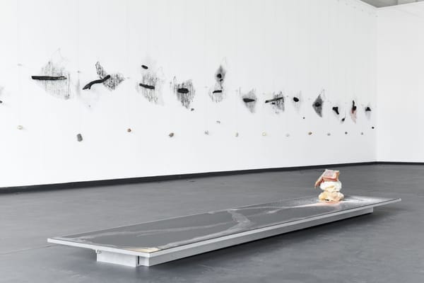 Installation view, 'Held within a word'