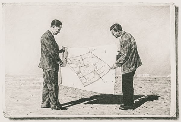 The Inevitable City of the Future (detail)