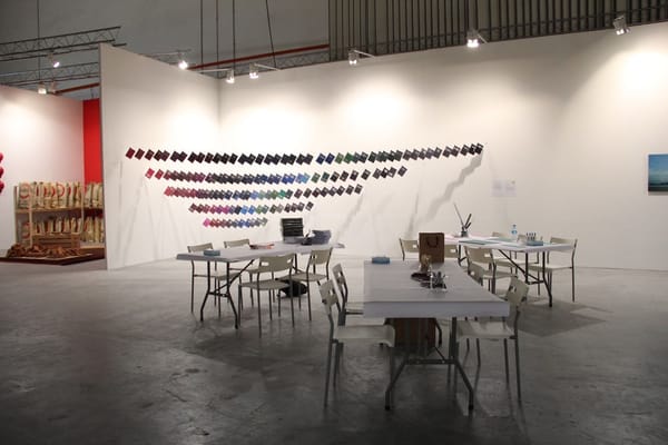 Installation view of 'Make Your Own Passport'