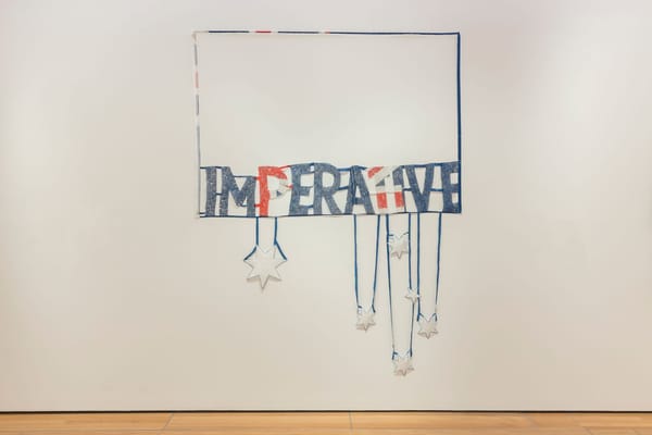 installation view, Imperative, 2012