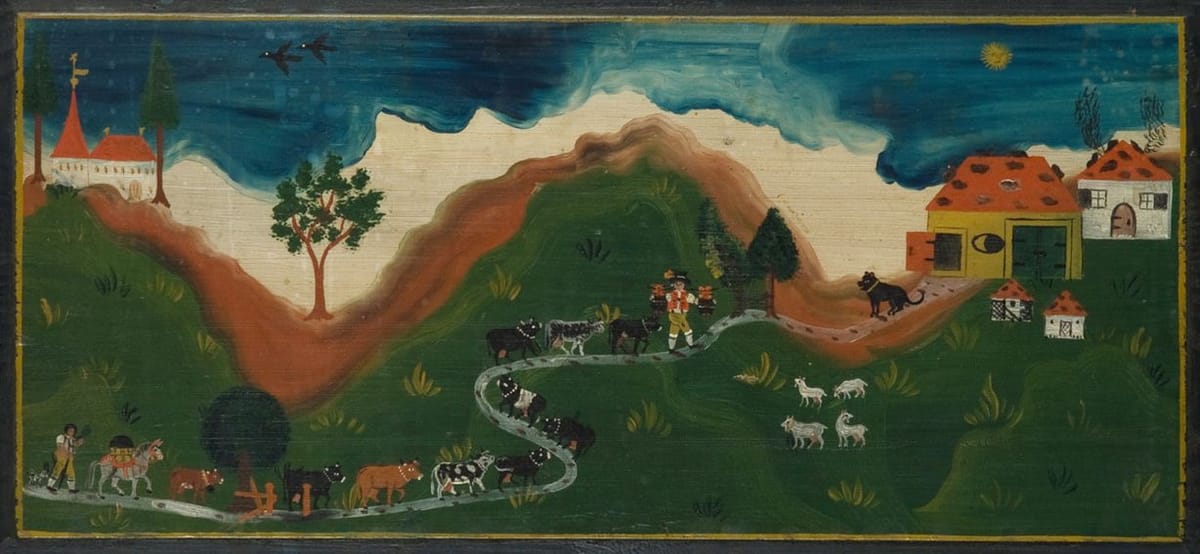 ©-Museum-Appenzell-Kleine-Alpfahrt-Bartholomäus-Lämmler-1838