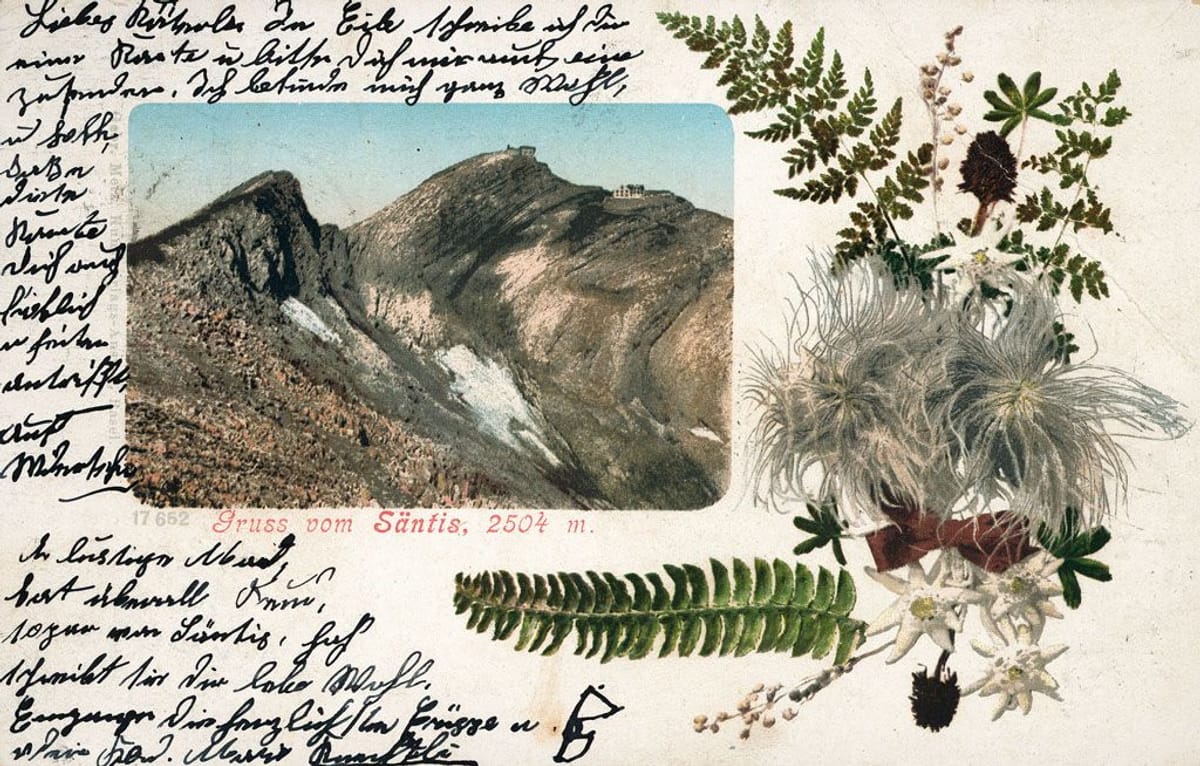 ©-Museum-Appenzell-Gruss-vom-Säntis-1897