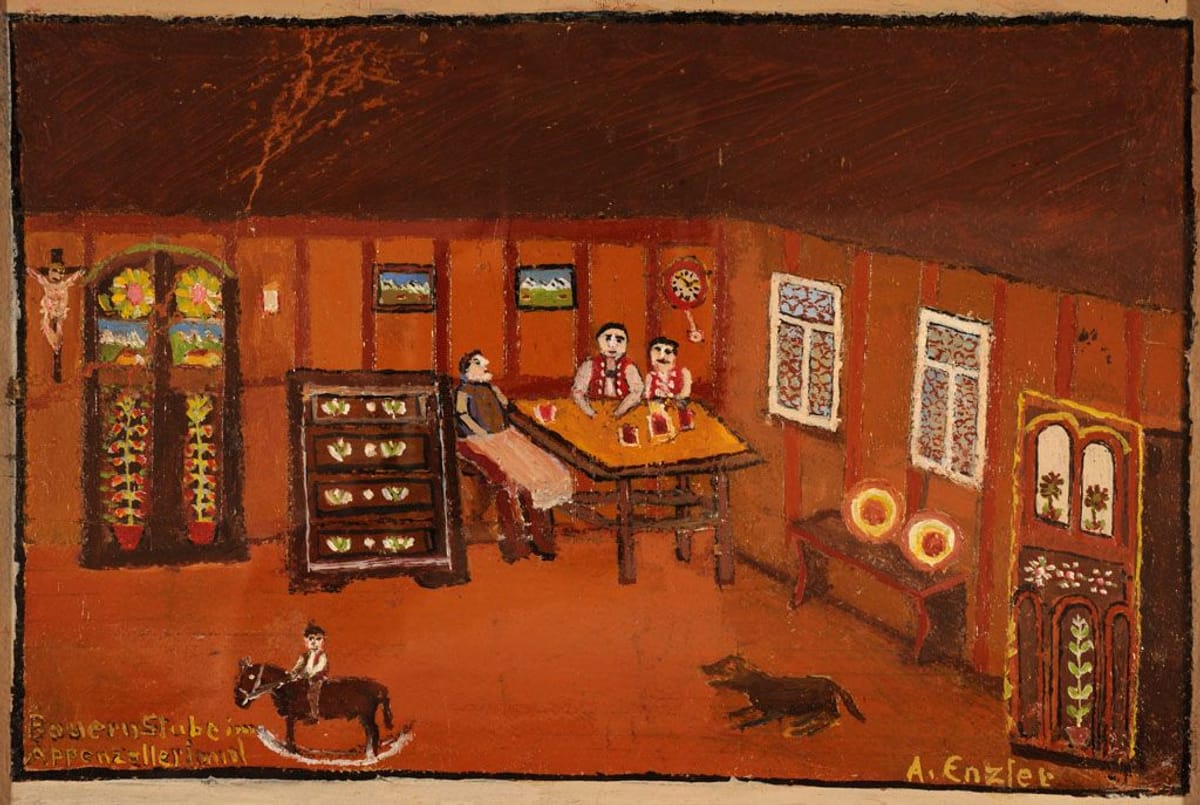 © Museum Appenzell_Albert Enzler Appenzeller Bauernstube